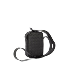 Leather Crossbody Bag Black