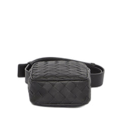 Leather Crossbody Bag Black