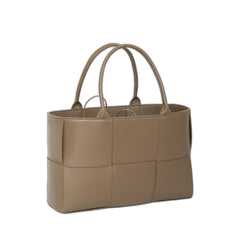 Medium Arco Tote Bag In Taupe Taupe Grey