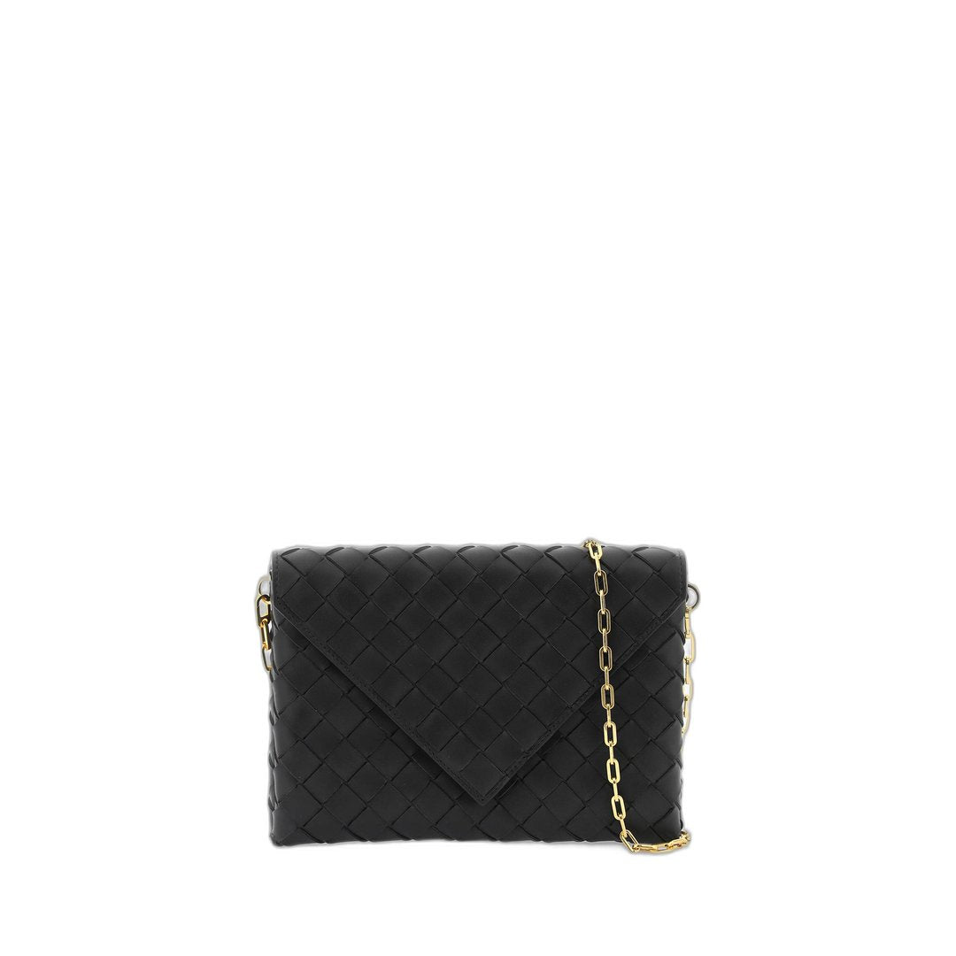 Medium Envelope Pouch Chain Bag In Dark Green