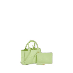 Mini Arco Tote Bag Fennel & Gold