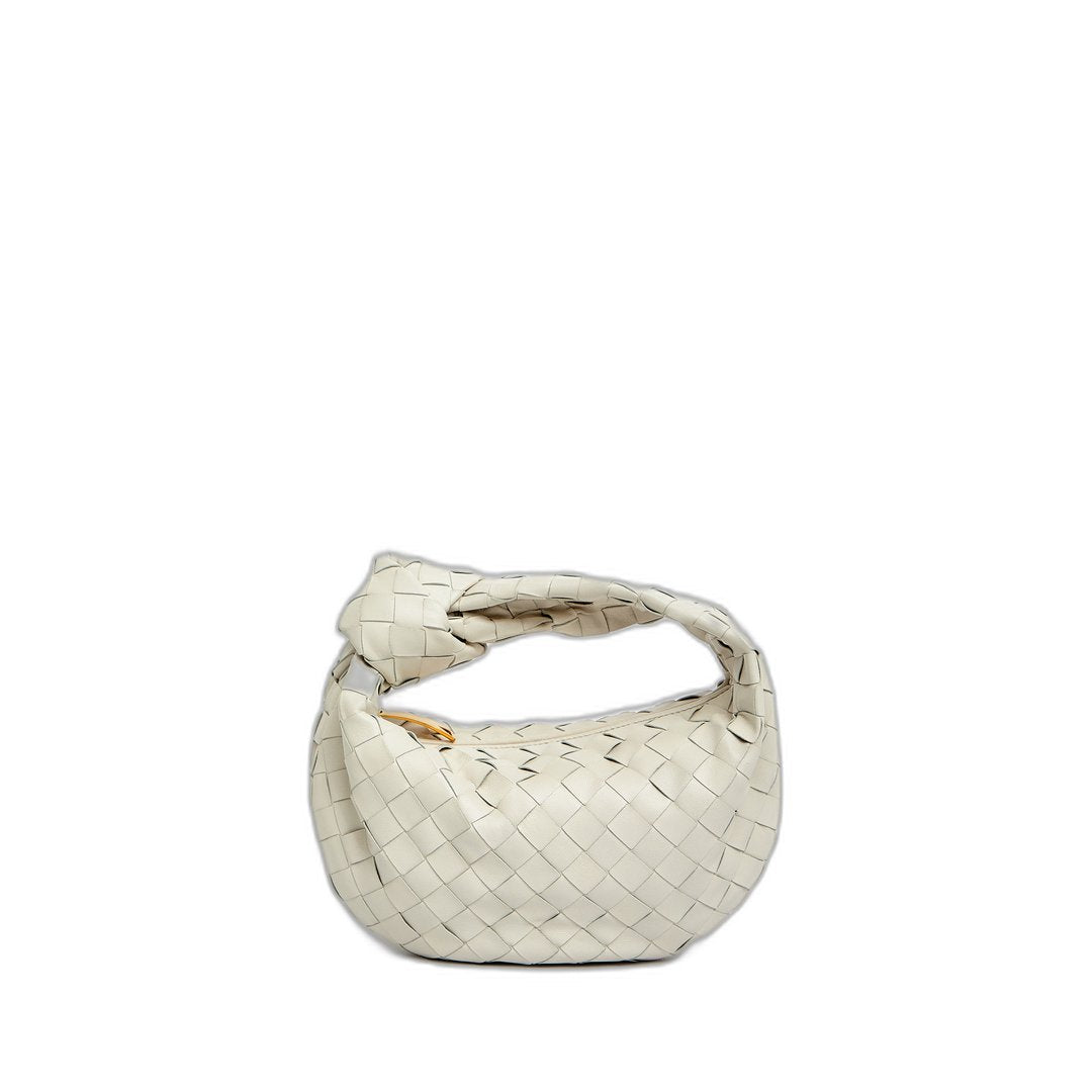 Mini Jodie Bag In White White & Gold