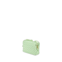 Mini Loop Bag In Mint Fennel & Gold