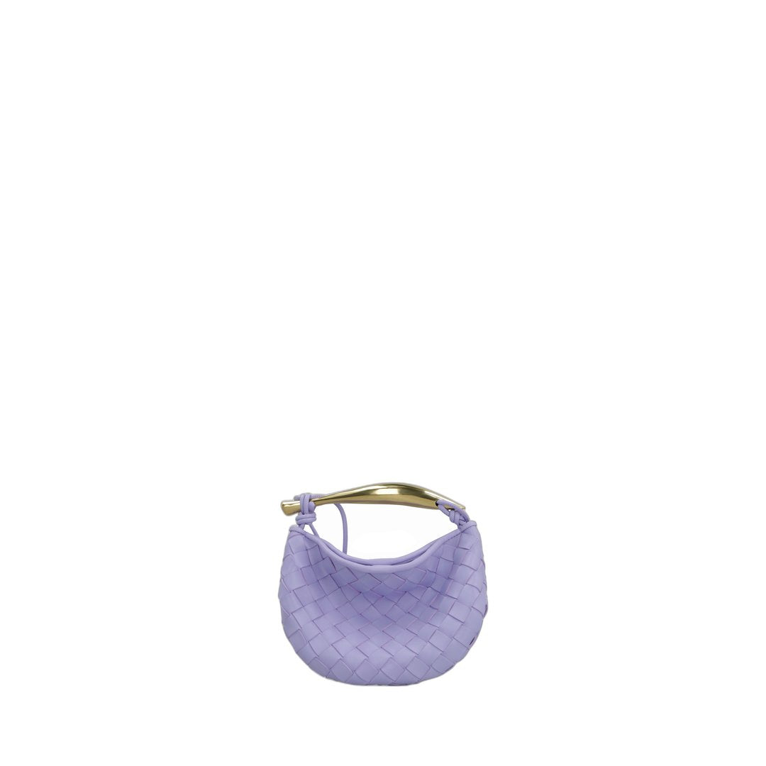 Mini Sardine Bag In Lavender Emerald Green-M