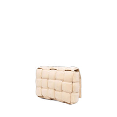 Padded Cassette Crossbody Bag In Neutral