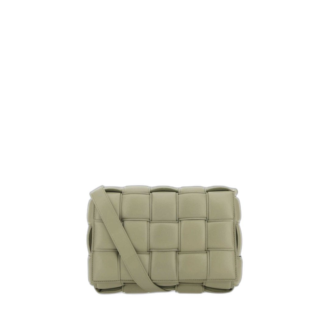 Padded Cassette Crossbody Bag Travertine