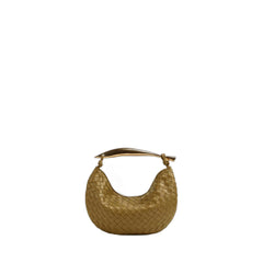 Sardine Top Handle Bag In Cognac Emerald