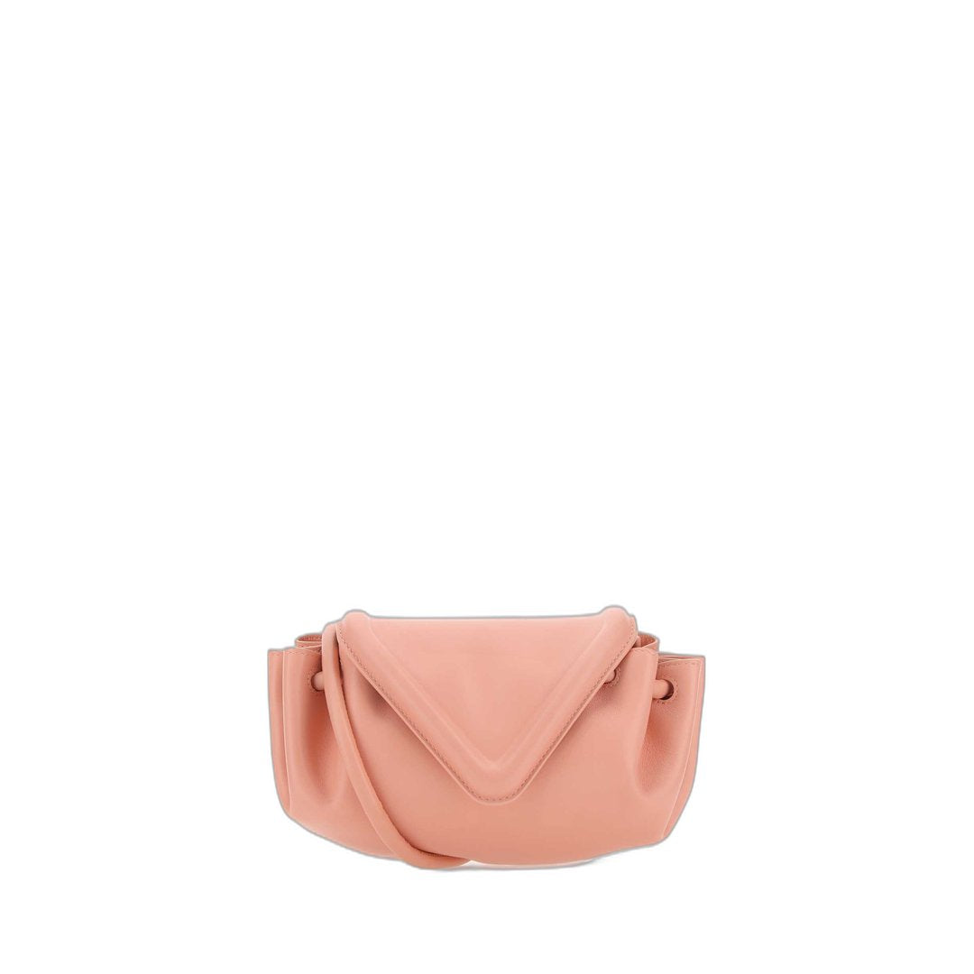 Small Beak Bag In Peach Peachy & Silver