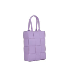 Small Cassette Tote Bag In Lavender Wisteria