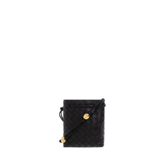 Small Cross Body Bucket Bag In Black Black