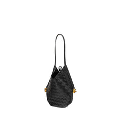 Small Solstice Shoulder Bag In Black Black