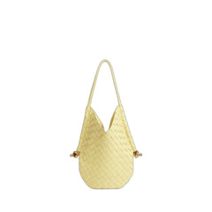 Small Solstice Shoulder Bag In Yellow White Muse