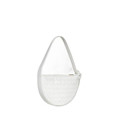 Mini Sunrise Bag In White White & Gold