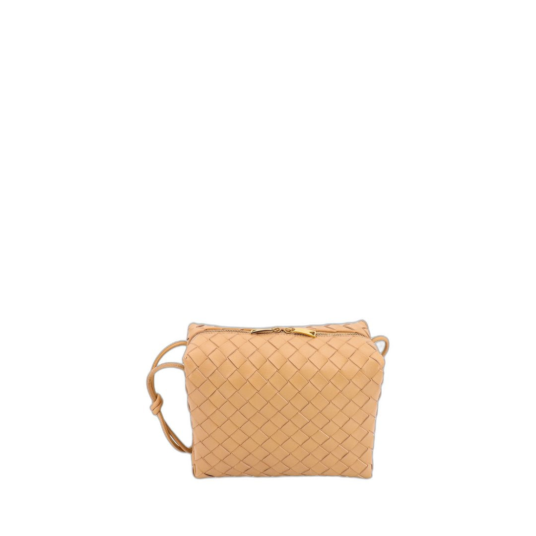 Small Loop Bag In Brown Light Brown & Gold