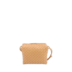 Small Loop Bag In Brown Light Brown & Gold