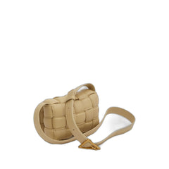 Small Padded Cassette Bag Beige