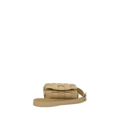 Small Padded Cassette Bag Beige