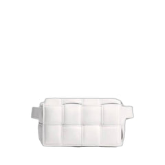 White Padded Cassette Pouch White/Gold