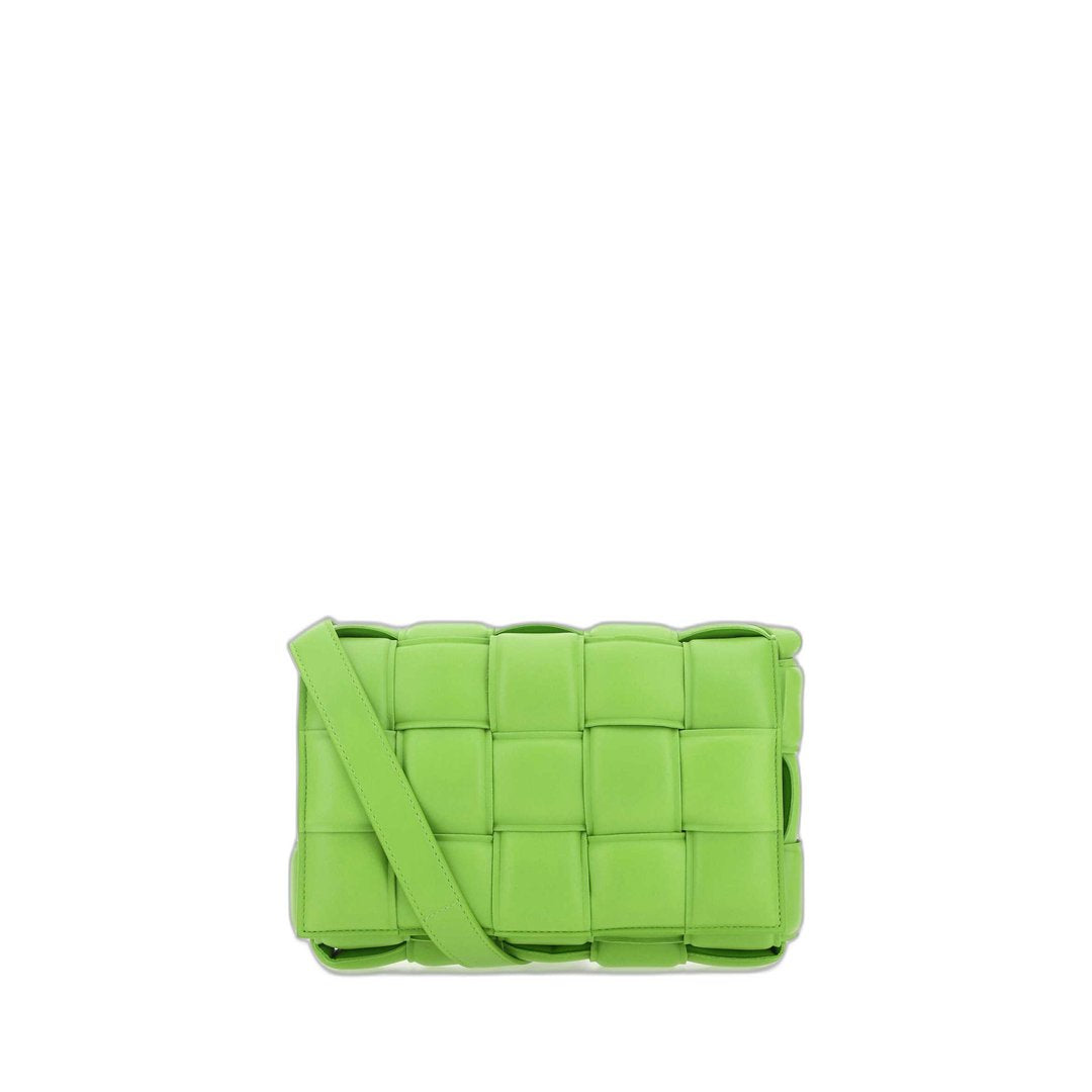 Padded Cassette Crossbody Bag Acid Green