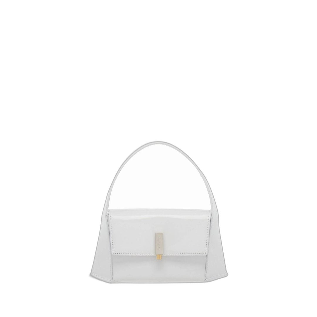 Geometric Mini Bag White