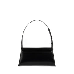 Geometric Shoulder Bag M Black