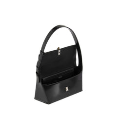 Geometric Shoulder Bag M Black