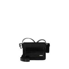 Multi-Pocket Crossbody Bag Black