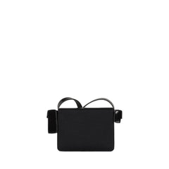 Multi-Pocket Crossbody Bag Black