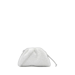 The Pouch 20 In White White & Gold