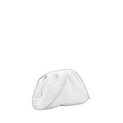 The Pouch 20 In White White & Gold