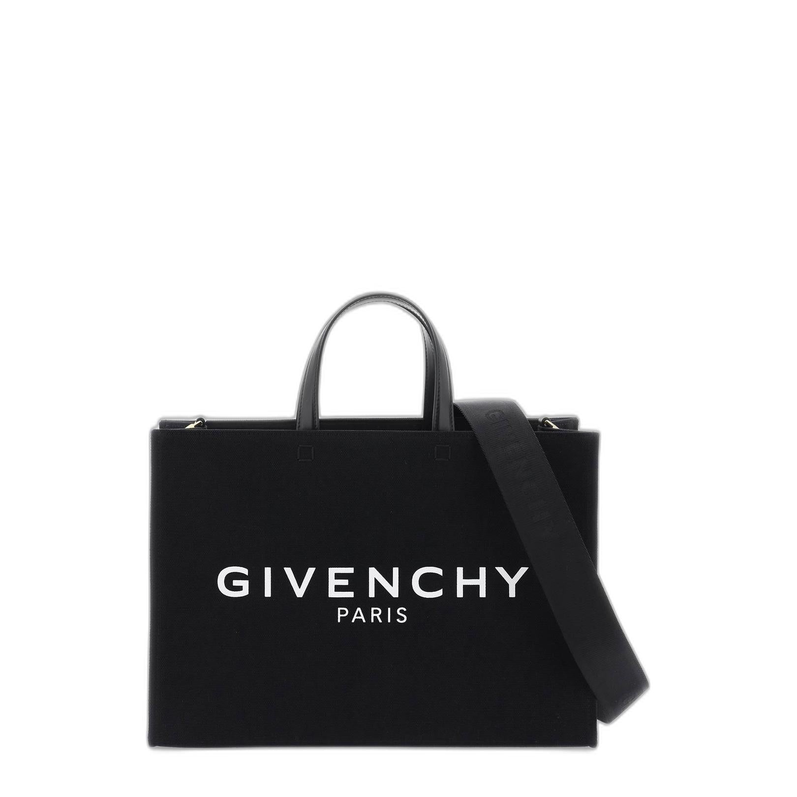 Medium G-Tote Shopping Bag In Canvas