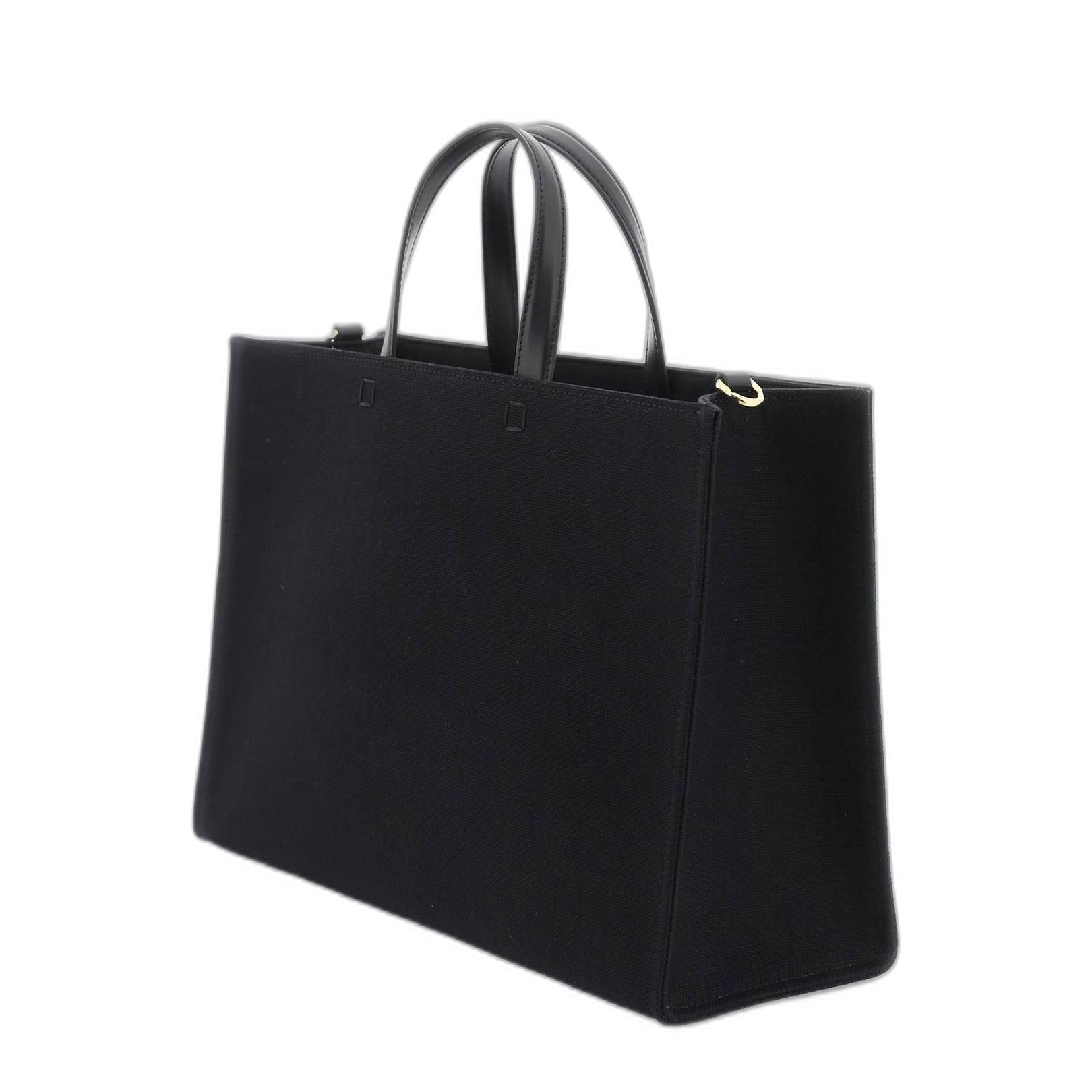 Medium G-Tote Shopping Bag In Canvas