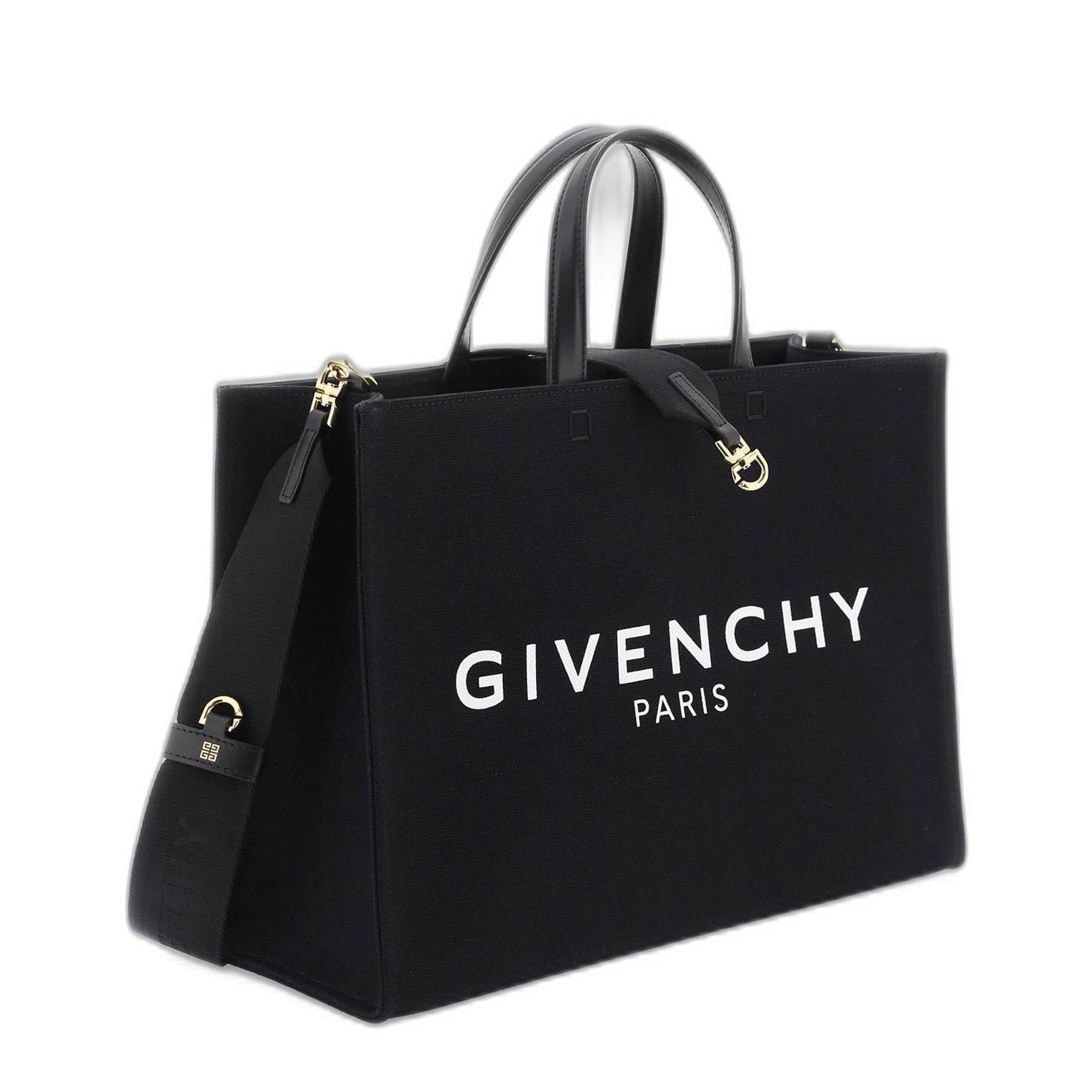 Medium G-Tote Shopping Bag In Canvas