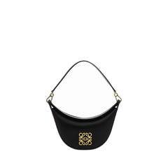 Small Luna Bag In Satin Calfskin In Black