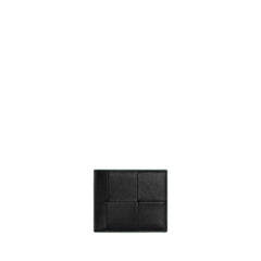 Cassette Bi-Fold Wallet In Black Parakeet & Black