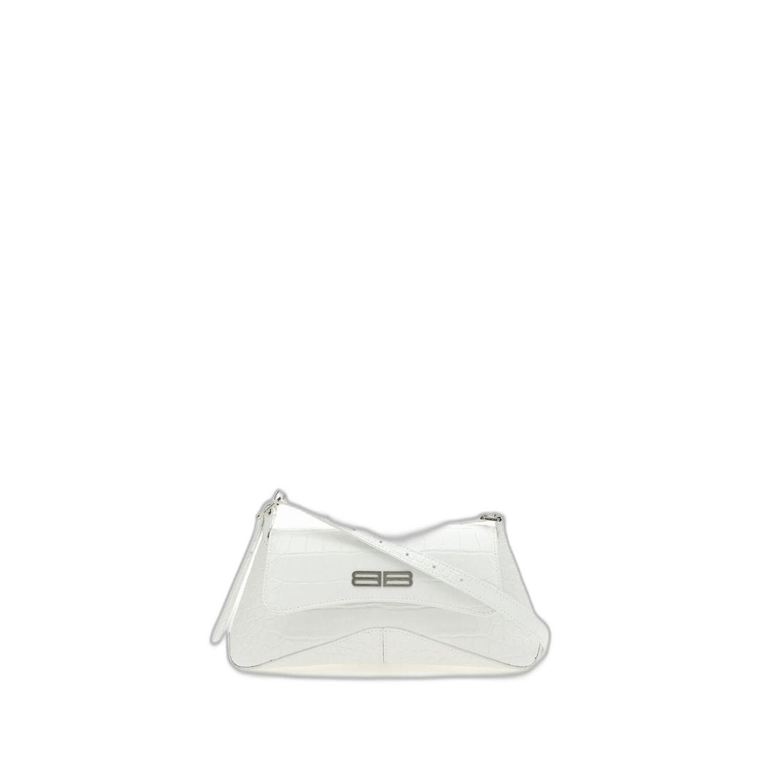 Xx Small Flap Bag In Croc-Embossed Calf Leather In