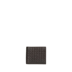 Black Intrecciato Bifold Wallet