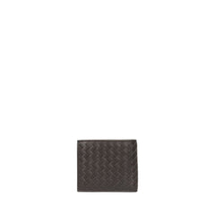 Black Intrecciato Bifold Wallet