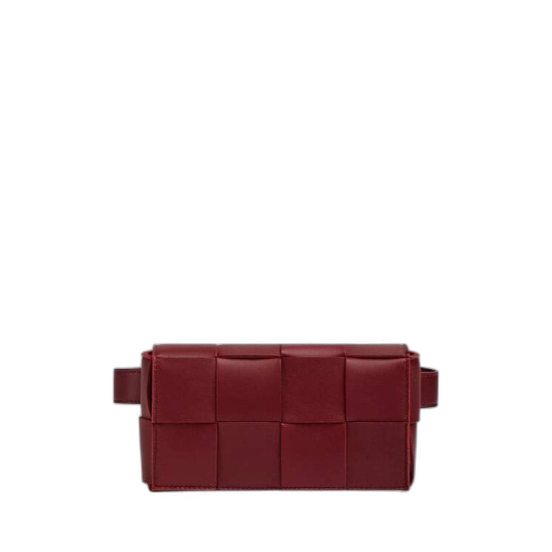 Cassette Belt Bag In Bordeaux & Gold