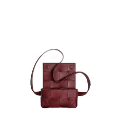 Cassette Belt Bag In Bordeaux & Gold