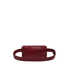 Cassette Belt Bag In Bordeaux & Gold