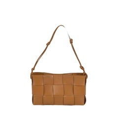 Cassette Pouch Bag In Leather In Camel