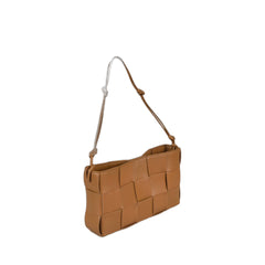 Cassette Pouch Bag In Leather In Camel