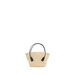 Medium Arco Tote In Natural & Black