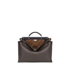 Handbags Peekaboo Essential Leather Ebony In Brown