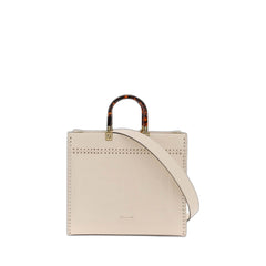 Women Sunshine Medium Shopping Bag In White