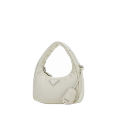 Zipped Mini Handbag In White