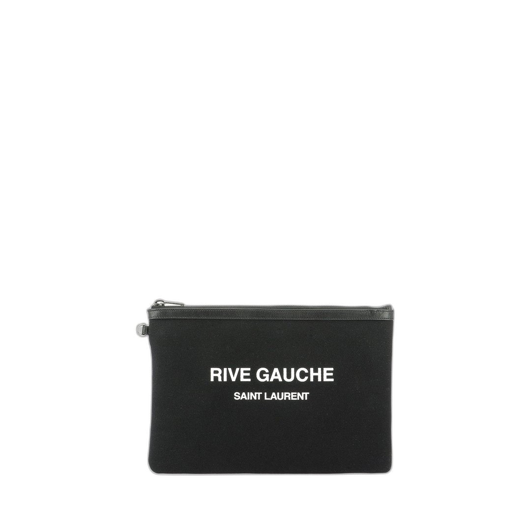 Rive Gauche Clutch In Black