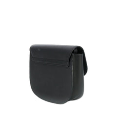 Black Leather Shoulder Bag