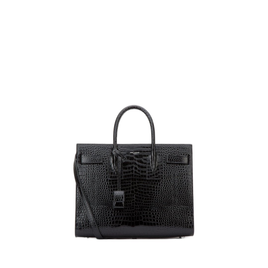 Sac De Jour Small In Embossed Crocodile Shiny